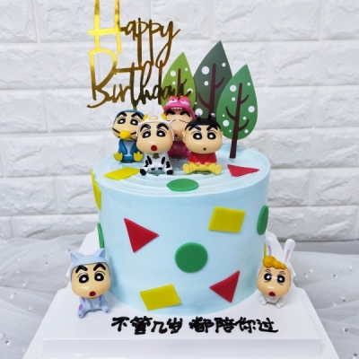 蜡笔小新蛋糕