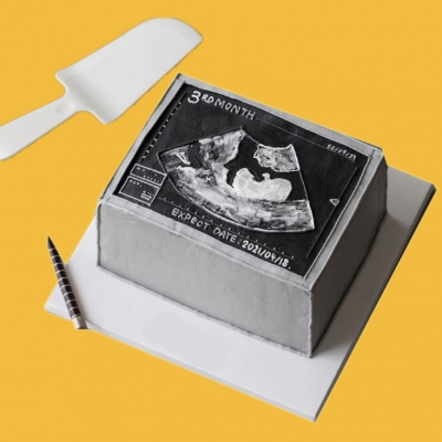 宣布怀孕 Pregnant cake